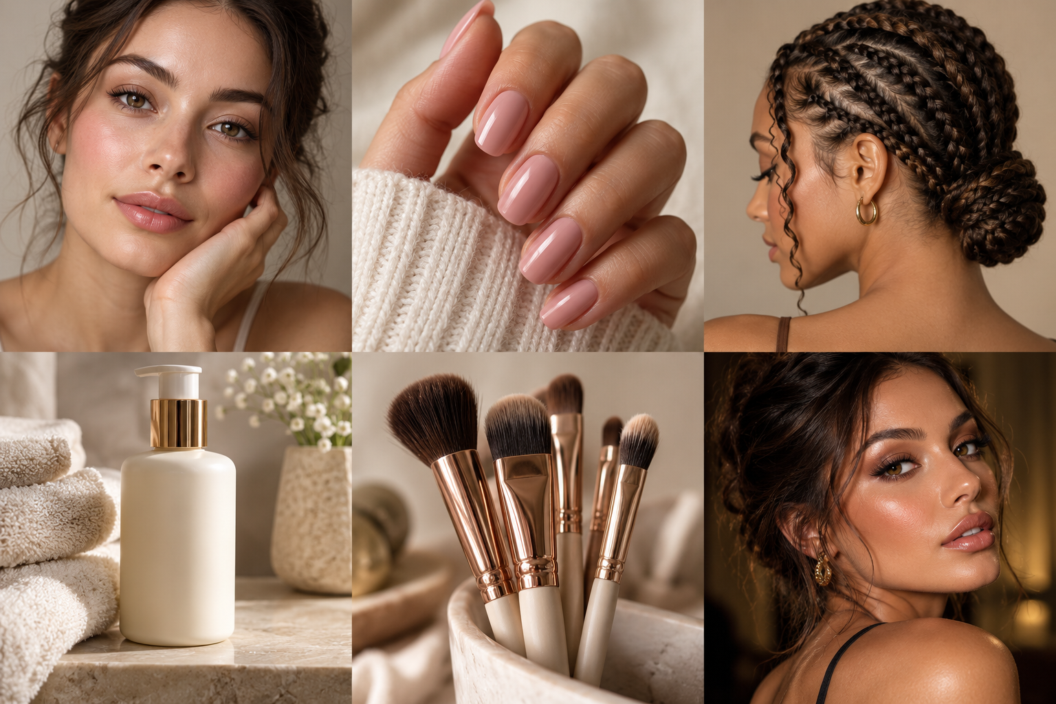 Un maquillage naturel lumineux