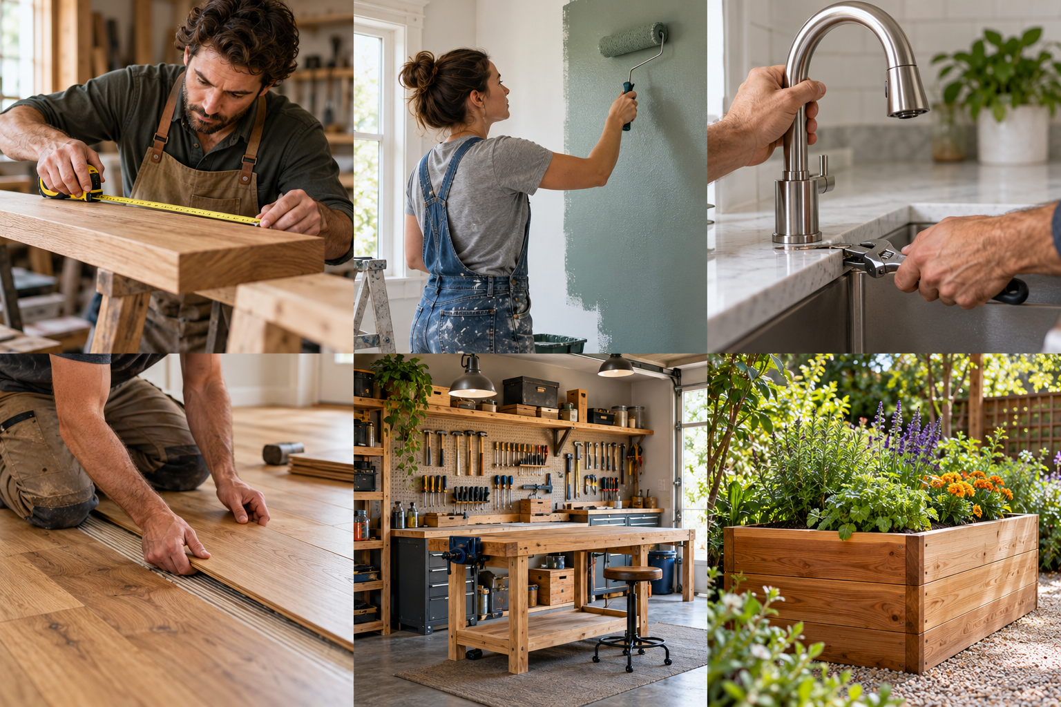 Préparer une étagère en bois