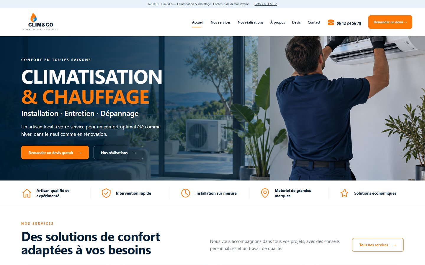 Clim&Co — Climatisation & chauffage