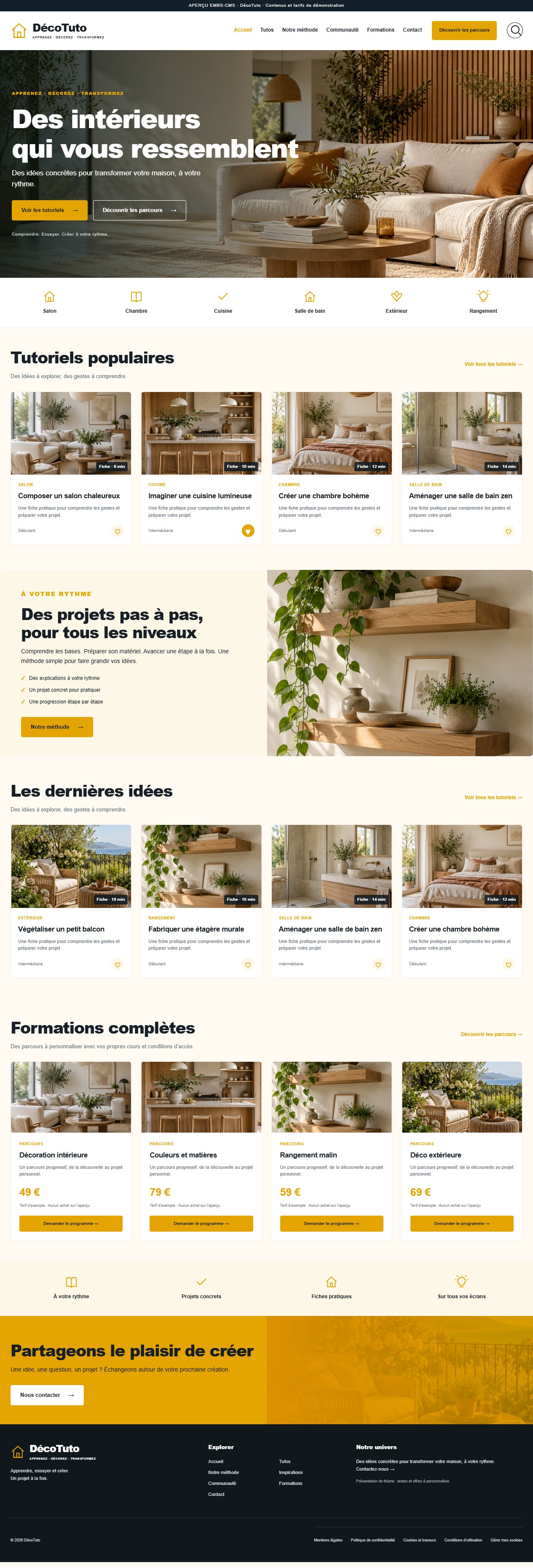 DécoTuto — Tutoriels