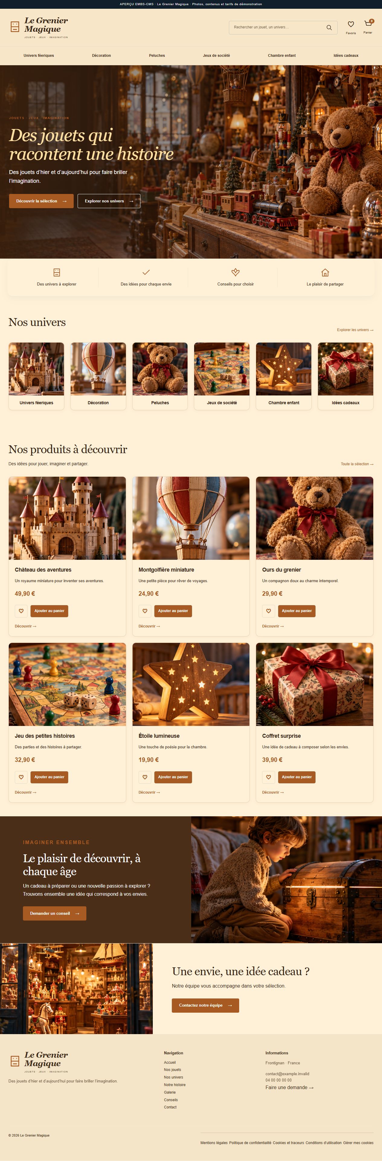 Le Grenier Magique — Jouets & loisirs