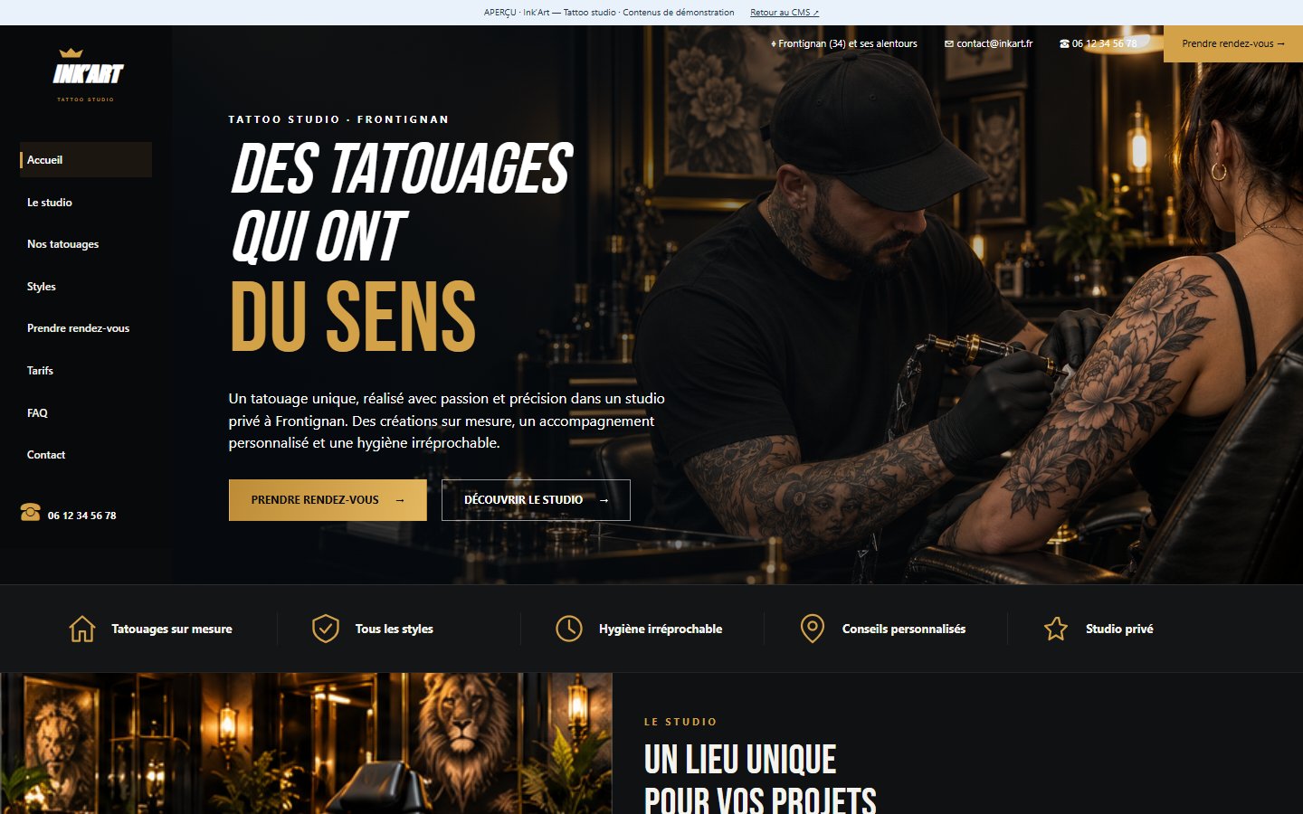 Ink’Art — Tattoo studio