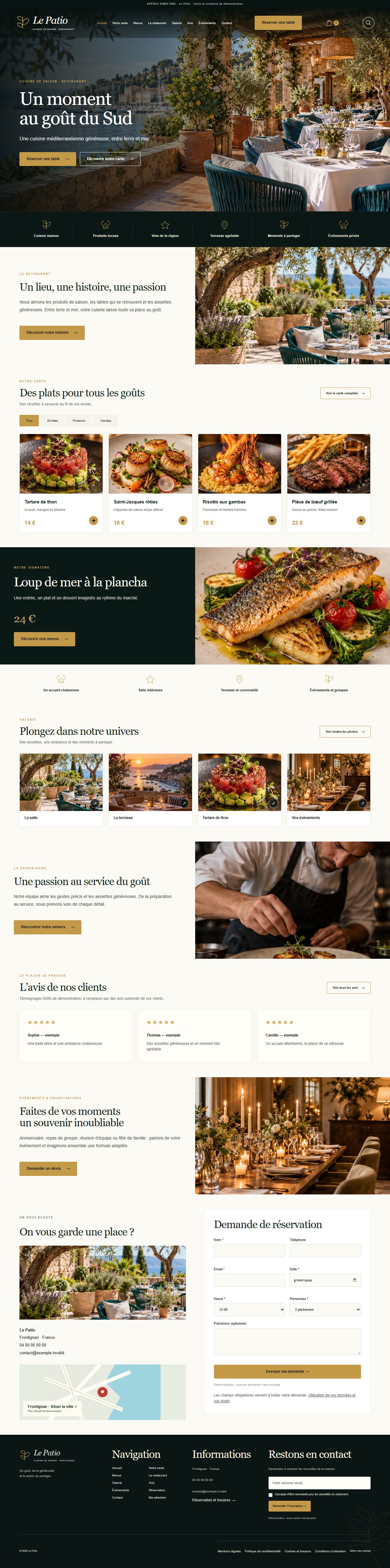 Le Patio — Restaurant