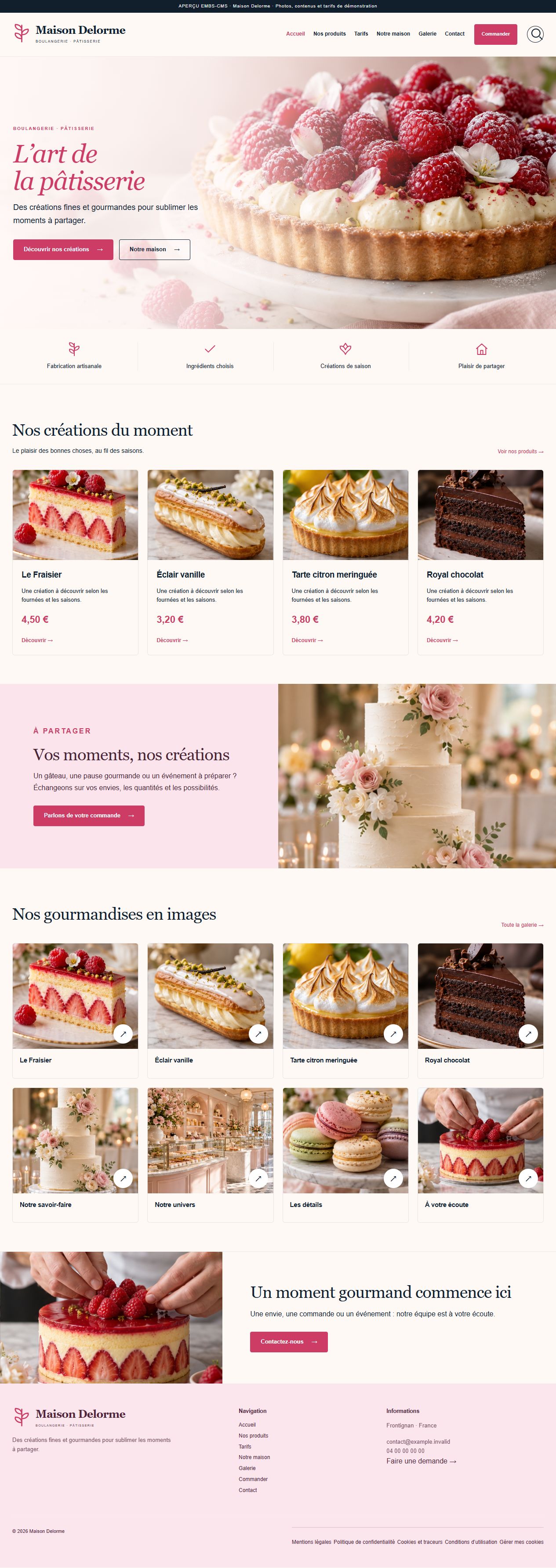 Maison Delorme — Boulangeries & pâtisseries
