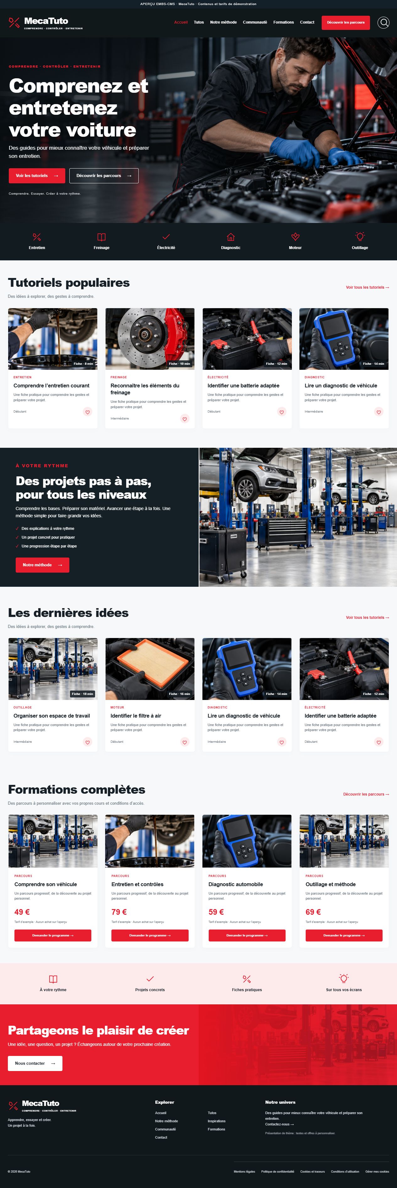 MecaTuto — Tutoriels