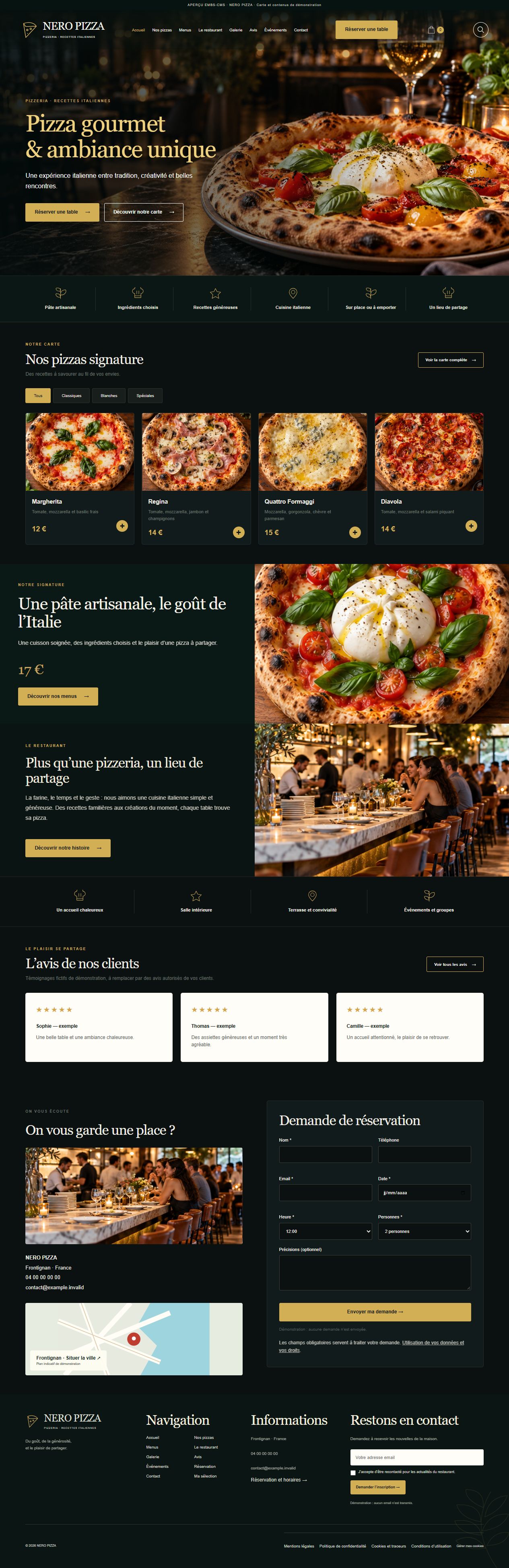 NERO PIZZA — Pizzeria