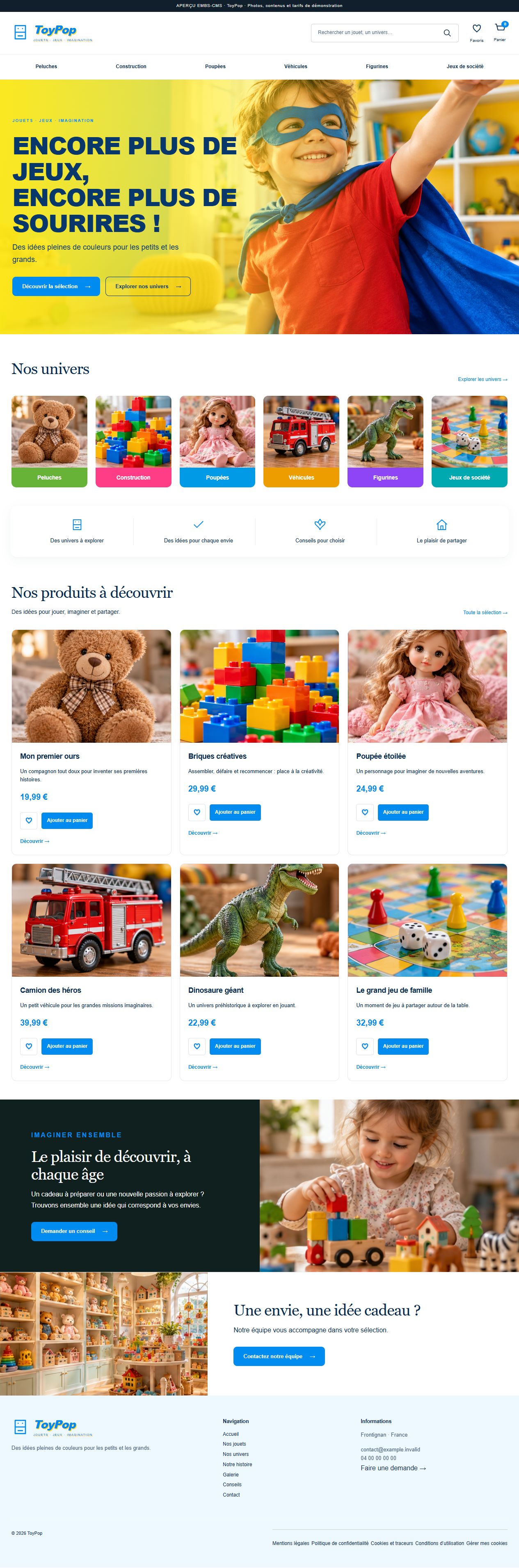 ToyPop — Jouets & loisirs