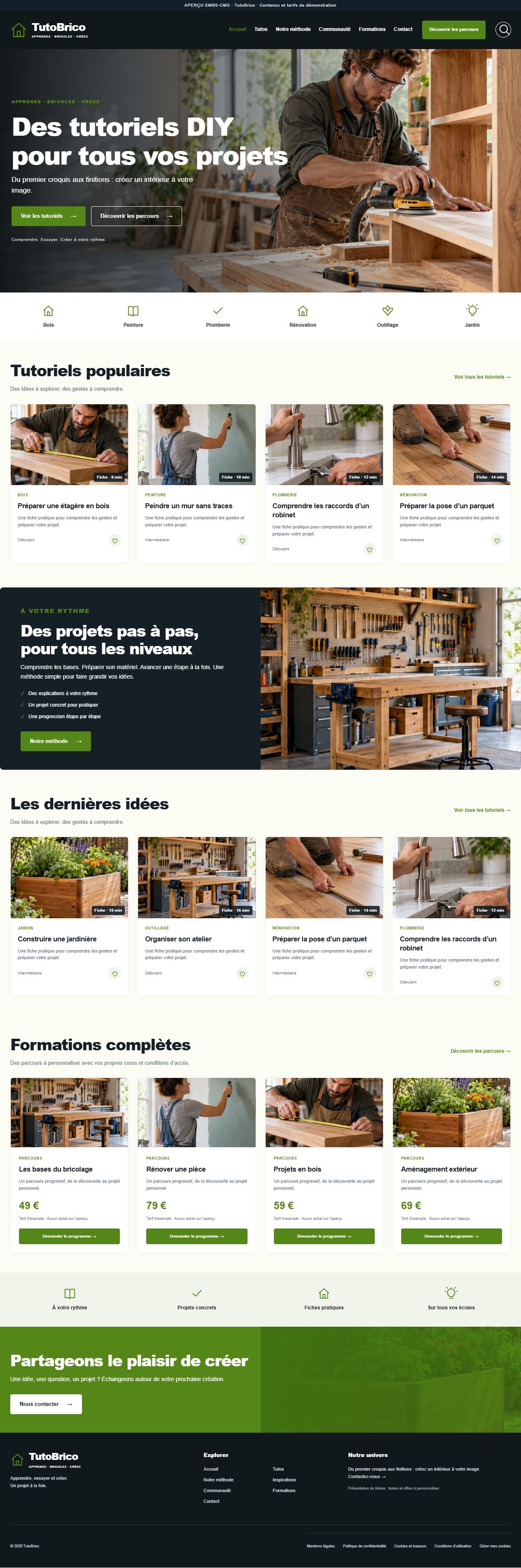 TutoBrico — Tutoriels