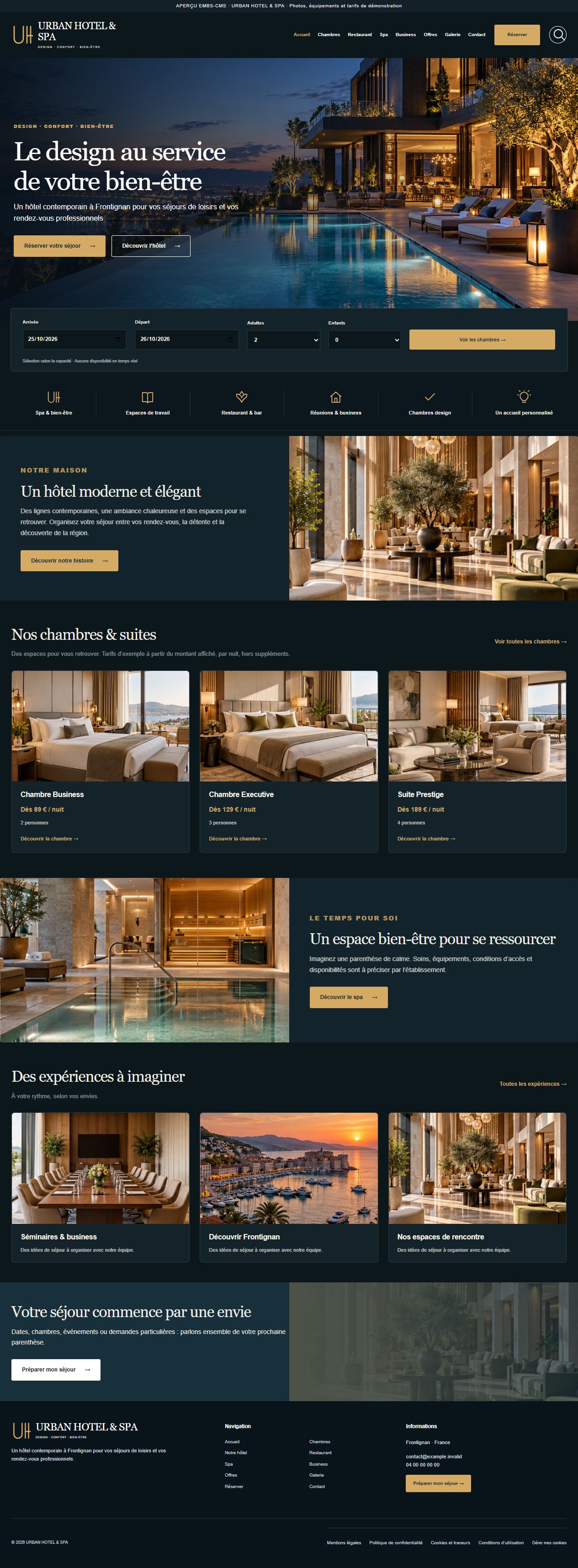 URBAN HOTEL & SPA — Hôtel & séjour