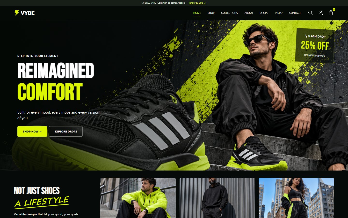 VYBE — Sneakers & lifestyle
