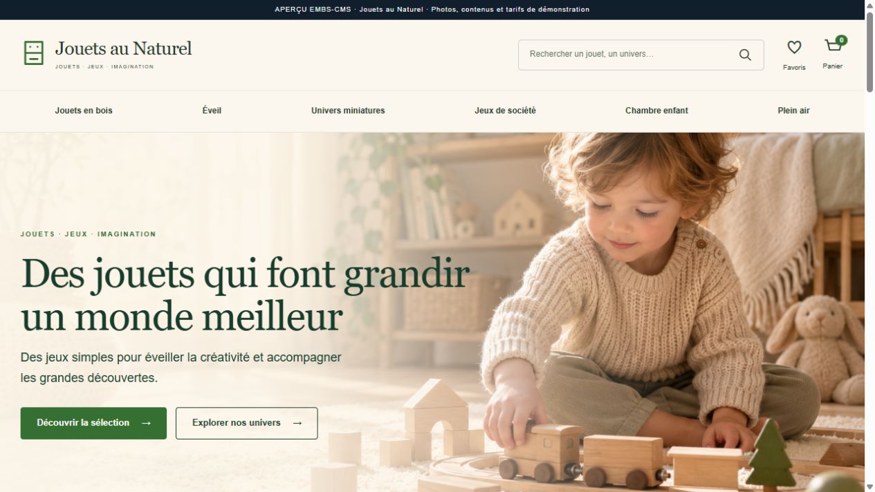 Capture du thème Jouets au Naturel